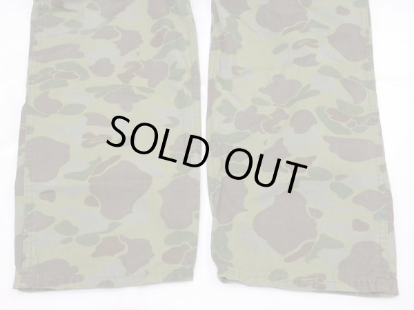 画像7: 60s CAMO RIP STOP DUCK HUNTER FROG SKIN BAKER PANTS (7)