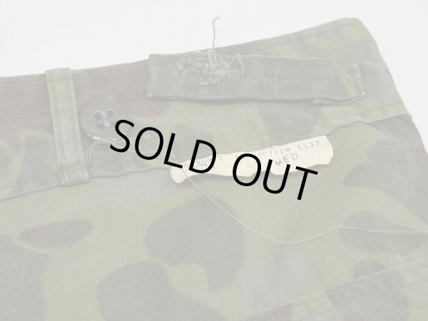 画像9: 60s CAMO RIP STOP DUCK HUNTER FROG SKIN BAKER PANTS (9)