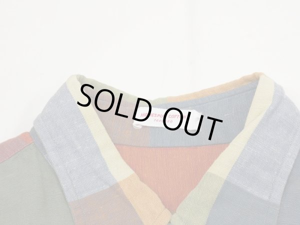 画像3: 60s OXFORD INDUSTRIES INC. HOMESPUN COTTON BLOCK CHECK S/S BD SHIRT (3)