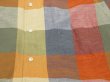 画像7: 60s OXFORD INDUSTRIES INC. HOMESPUN COTTON BLOCK CHECK S/S BD SHIRT (7)