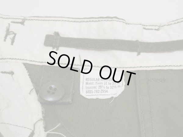 画像6: 60's '68 US ARMY M-65 FIELD TROUSERS PANTS ALUMINUM ZIPPER TYPE M-R (6)