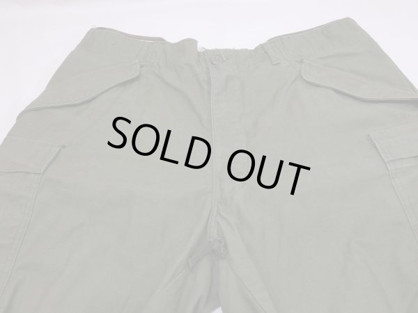 画像4: 60's '68 US ARMY M-65 FIELD TROUSERS PANTS ALUMINUM ZIPPER TYPE M-R (4)