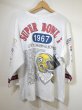 画像2: 90's LONG GONE SUPER BOWL 25th ANNI ALLOVER PRINT T-SHIRT MADE IN USA (2)