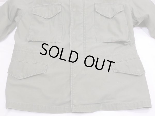 画像5: 60's US ARMY M-65 COTTON SATEEN OG-107 FIELD JACKET 2nd TYPE ALUMINUM ZIPPER M-S? (5)