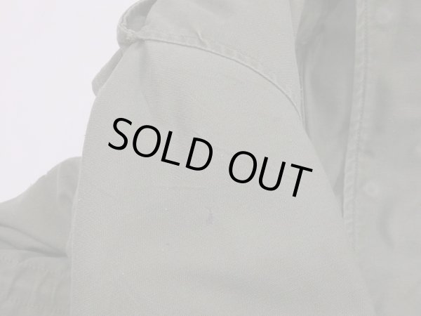 画像7: 60's US ARMY M-65 COTTON SATEEN OG-107 FIELD JACKET 2nd TYPE ALUMINUM ZIPPER M-S? (7)