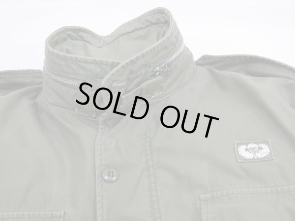 画像3: 60's US ARMY M-65 COTTON SATEEN OG-107 FIELD JACKET 2nd TYPE ALUMINUM ZIPPER M-S? (3)