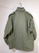 画像2: 60's US ARMY M-65 COTTON SATEEN OG-107 FIELD JACKET 2nd TYPE ALUMINUM ZIPPER M-S? (2)