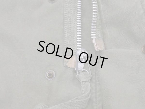 画像12: 60's US ARMY M-65 COTTON SATEEN OG-107 FIELD JACKET 2nd TYPE ALUMINUM ZIPPER M-S? (12)