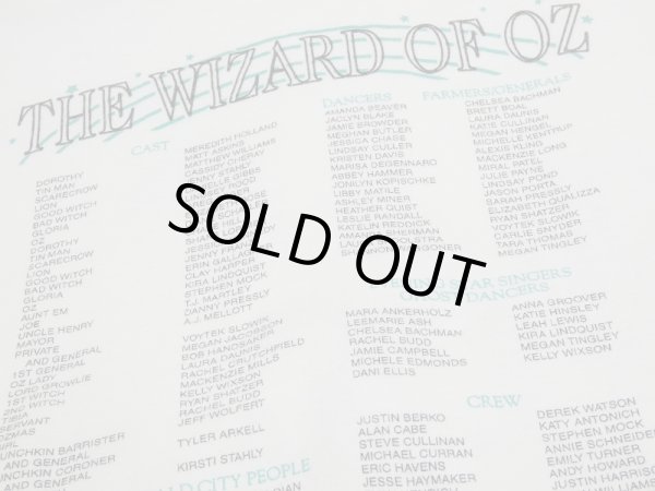 画像8: 90's Hanes THE WIZARD of OZ MUSICAL PRINT T-SHIRT (8)