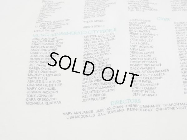 画像9: 90's Hanes THE WIZARD of OZ MUSICAL PRINT T-SHIRT (9)