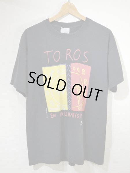 画像1: 00s xl art BABLO PICASSO TOROS EN VALLAURIS 1955 ART T-SHIRT (1)