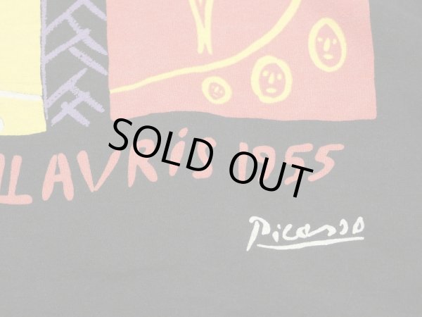 画像5: 00s xl art BABLO PICASSO TOROS EN VALLAURIS 1955 ART T-SHIRT (5)