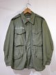 画像1: 60's US ARMY M-51 OG-107 COTTON WIND RESISTANT SATEEN FIELD JACKET SMALL-SHORT (1)