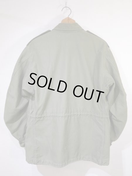 画像2: 60's US ARMY M-51 OG-107 COTTON WIND RESISTANT SATEEN FIELD JACKET SMALL-SHORT (2)