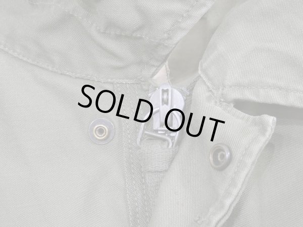 画像4: 60's US ARMY M-51 OG-107 COTTON WIND RESISTANT SATEEN FIELD JACKET SMALL-SHORT (4)