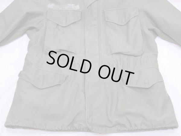 画像7: 60's US ARMY M-51 OG-107 COTTON WIND RESISTANT SATEEN FIELD JACKET SMALL-SHORT (7)