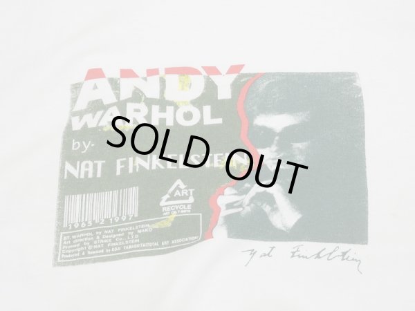 画像5: 90's Murina ANDY WARHOL by NAT FINKELSTEIN ART PRINT T-SHIRT MADE IN USA (5)