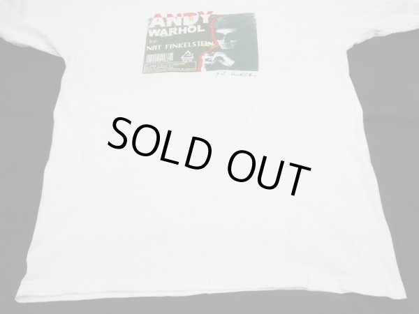 画像7: 90's Murina ANDY WARHOL by NAT FINKELSTEIN ART PRINT T-SHIRT MADE IN USA (7)