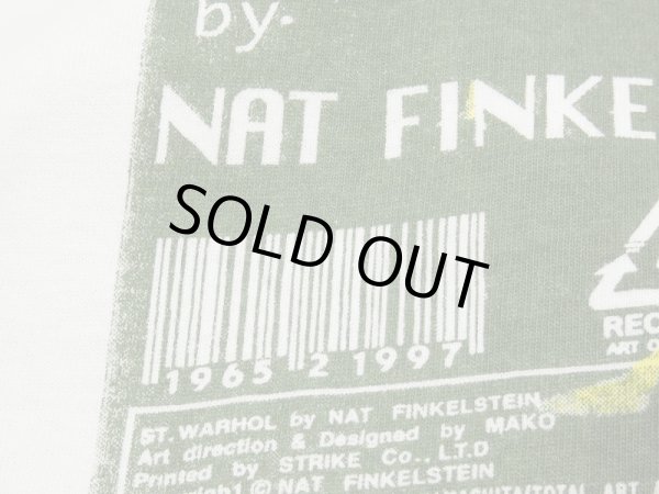 画像6: 90's Murina ANDY WARHOL by NAT FINKELSTEIN ART PRINT T-SHIRT MADE IN USA (6)