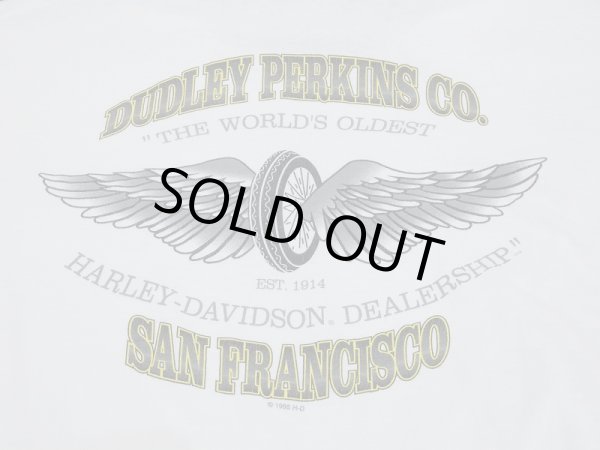 画像11: 90's HARLEY DAVIDSON OFFICIAL DEALER SHOP BOTH SIDE PRINT T-SHIRT (11)