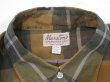 画像3: 50's Marston's BD BUTTON DOWN COTTON PLAID S/S SHIRT (3)