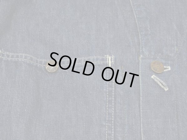 画像6: 40〜50's SPIEGEL Workmaster DENIM CHORE JACKET COVERALL (6)