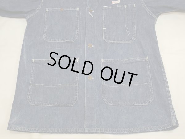 画像8: 40〜50's SPIEGEL Workmaster DENIM CHORE JACKET COVERALL (8)