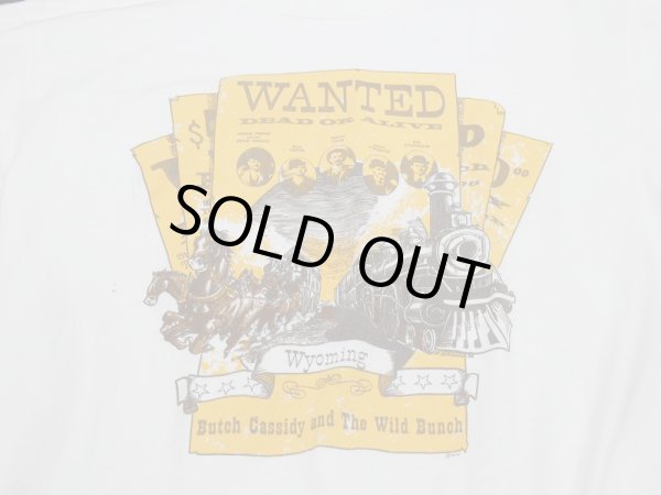 画像5: 80〜90's ONEITA BUTCH CASSIDY and THE WILD BUNCH WANTED PRINT T-SHIRT (5)