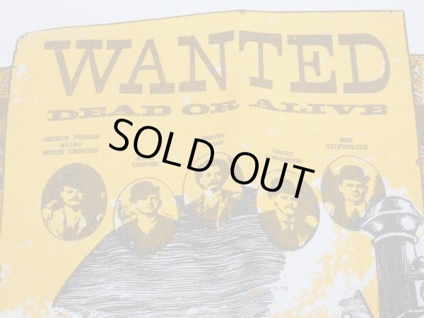 画像6: 80〜90's ONEITA BUTCH CASSIDY and THE WILD BUNCH WANTED PRINT T-SHIRT (6)