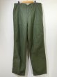 画像1: 60s '68 US ARMY OG-107 UTILITY BAKER PANTS DEAD STOCK (1)