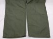 画像7: 60s '68 US ARMY OG-107 UTILITY BAKER PANTS DEAD STOCK (7)