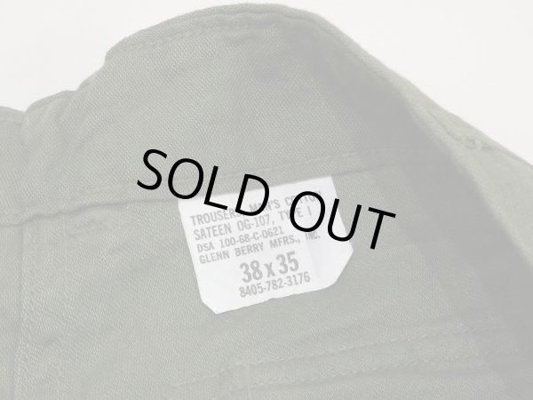 画像6: 60s '68 US ARMY OG-107 UTILITY BAKER PANTS DEAD STOCK (6)