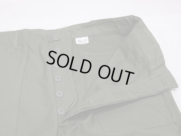 画像5: 60's '66 US ARMY OG-107 UTILITY BAKER PANTS DEAD STOCK  (5)