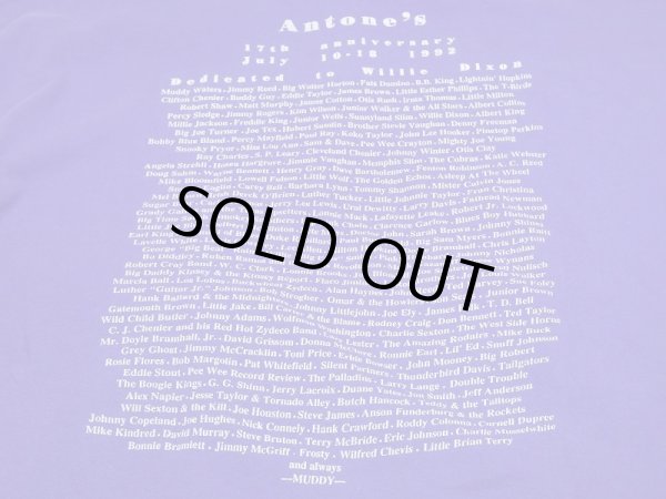 画像8: 90's Hanes antone's THE SPIRIT OF LITTLE WALTER 17th Anniversary T-SHIRT (8)