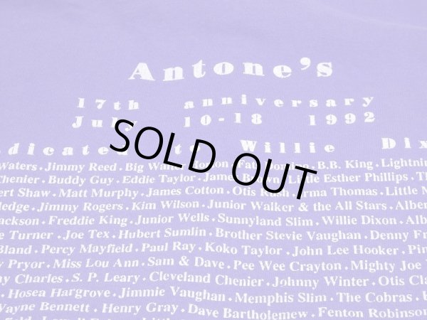 画像9: 90's Hanes antone's THE SPIRIT OF LITTLE WALTER 17th Anniversary T-SHIRT (9)