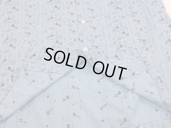 画像8: 50's Palm Springs by ELTON CREST ALLOVER PATTERN S/S COTTON SHIRT HAWAIIAN (8)