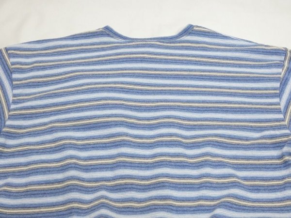 画像7: 90's ARIZONA MULTI BORDER STRIPE T-SHIRT MADE IN USA (7)