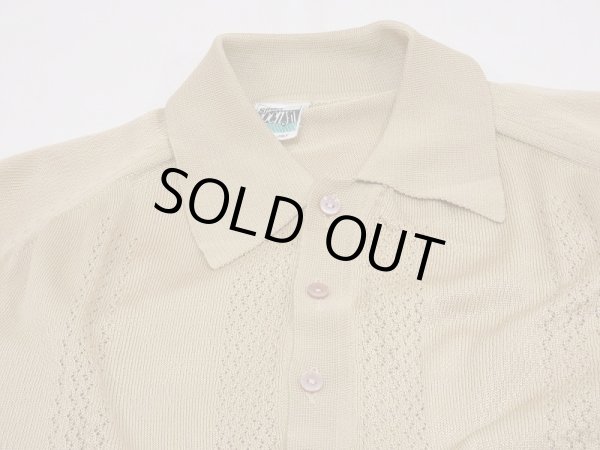 画像4: 70's silan eden fil KNIT MODS POLO SHIRT MADE IN ITALY  (4)