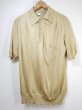 画像1: 70's silan eden fil KNIT MODS POLO SHIRT MADE IN ITALY  (1)