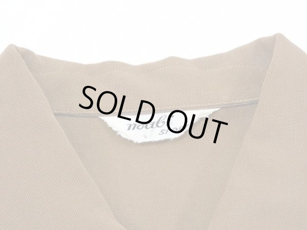 画像3: 50〜60'ｓnoabi SPORT FRONT MESH SHARK ITALIAN COLLAR COTTON SHIRT (3)
