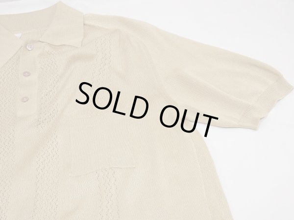 画像5: 70's silan eden fil KNIT MODS POLO SHIRT MADE IN ITALY  (5)