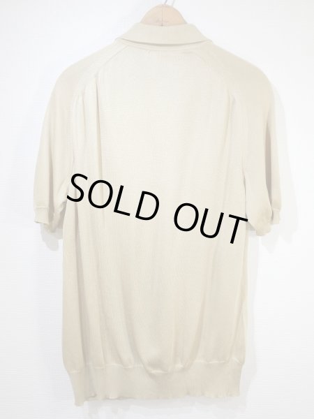 画像2: 70's silan eden fil KNIT MODS POLO SHIRT MADE IN ITALY  (2)