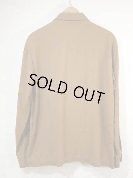 画像2: 50〜60'ｓnoabi SPORT FRONT MESH SHARK ITALIAN COLLAR COTTON SHIRT (2)