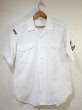 画像1: 60's US NAVY USN WHITE COTTON UTILITY SHIRT (1)