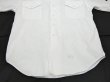 画像6: 60's US NAVY USN WHITE COTTON UTILITY SHIRT (6)