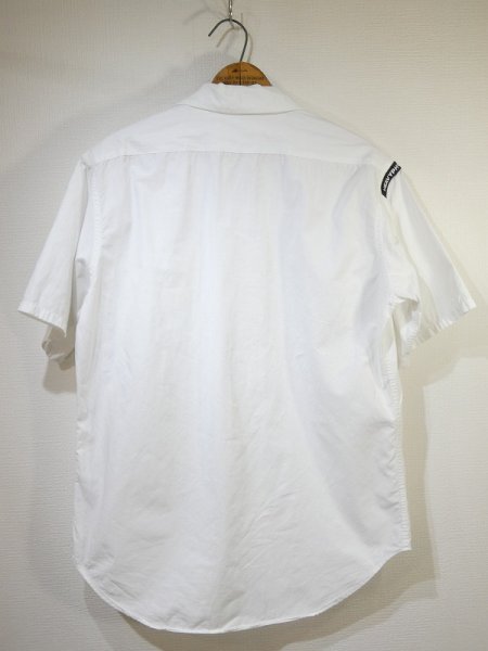 画像2: 60s US NAVY USN WHITE COTTON UTILITY SHIRT (2)