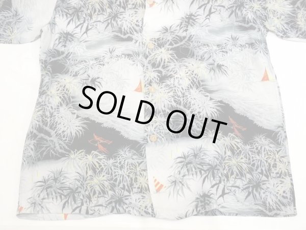 画像6: 50s POLYNESIAN Sprtswear ALLOVER PATTERN RAYON HAWAIIAN SHIRT ALOHA (6)