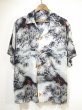 画像1: 50s POLYNESIAN Sprtswear ALLOVER PATTERN RAYON HAWAIIAN SHIRT ALOHA (1)