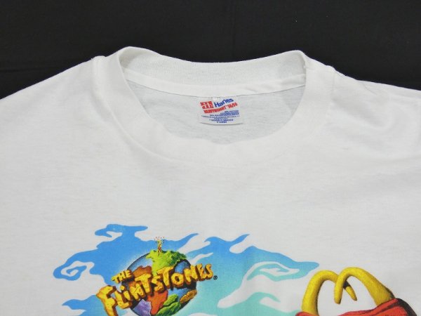 画像4: 90's Hanes THE FLINT STONES × McDonald's T-SHIRT MADE IN USA DEAD STOCK (4)