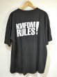 画像2: 90's KMFDM RULES BAND ROCK T-SHIRT DEAD STOCK (2)